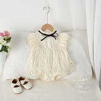 Load image into Gallery viewer, Baby Kid Girls Solid Color Rompers Wholesale 250227161
