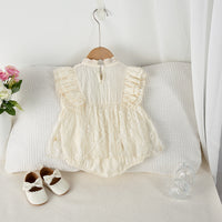 Load image into Gallery viewer, Baby Kid Girls Solid Color Rompers Wholesale 250227161
