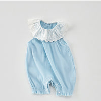 Load image into Gallery viewer, Baby Kid Girls Solid Color Rompers Wholesale 250227167
