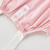 Load image into Gallery viewer, 2 Pieces Set Baby Kid Girls Striped Rompers And Solid Color Tops Wholesale 250227169
