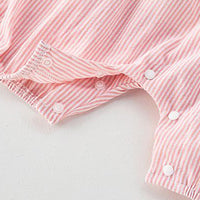 Load image into Gallery viewer, 2 Pieces Set Baby Kid Girls Striped Rompers And Solid Color Tops Wholesale 250227169
