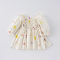 Load image into Gallery viewer, Baby Kid Girls Flower Print Dresses Wholesale 25022723
