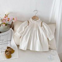 Load image into Gallery viewer, Baby Kid Girls Solid Color Dresses Wholesale 25022726
