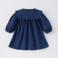 Load image into Gallery viewer, Baby Kid Girls Solid Color Dresses Wholesale 25022729

