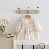 Load image into Gallery viewer, Baby Kid Girls Solid Color Dresses Wholesale 25022732
