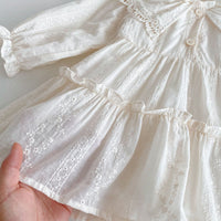 Load image into Gallery viewer, Baby Kid Girls Solid Color Dresses Wholesale 25022732
