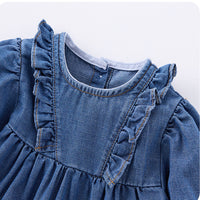 Load image into Gallery viewer, Baby Kid Girls Solid Color Dresses Wholesale 25022748
