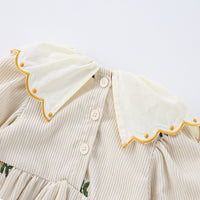 Load image into Gallery viewer, Baby Kid Girls Flower Embroidered Rompers Wholesale 25022750
