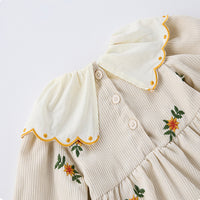Load image into Gallery viewer, Baby Kid Girls Flower Embroidered Dresses Wholesale 25022751
