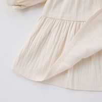 Load image into Gallery viewer, Baby Kid Girls Solid Color Flower Embroidered Dresses Wholesale 25022763
