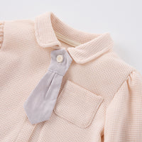 Load image into Gallery viewer, 2 Pieces Set Baby Kid Girls Boys Solid Color Tops And Pants Wholesale 25022777
