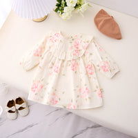 Load image into Gallery viewer, Baby Kid Girls Flower Print Print Dresses Wholesale 25022773
