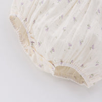 Load image into Gallery viewer, Baby Kid Girls Flower Print Rompers Wholesale 25022778
