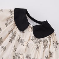 Load image into Gallery viewer, 2 Pieces Set Baby Kid Girls Flower Tops And Solid Color Shorts Wholesale 25022790
