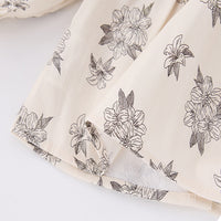 Load image into Gallery viewer, 2 Pieces Set Baby Kid Girls Flower Tops And Solid Color Shorts Wholesale 25022790
