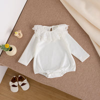 Load image into Gallery viewer, Baby Kid Girls Solid Color Rompers Wholesale 25022796

