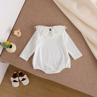 Load image into Gallery viewer, Baby Kid Girls Solid Color Rompers Wholesale 25022796

