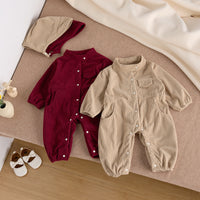 Load image into Gallery viewer, Baby Kid Girls Boys Solid Color Jumpsuits Wholesale 25022798
