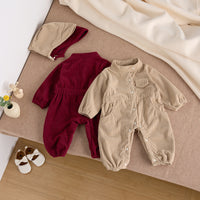 Load image into Gallery viewer, Baby Kid Girls Boys Solid Color Jumpsuits Wholesale 25022798
