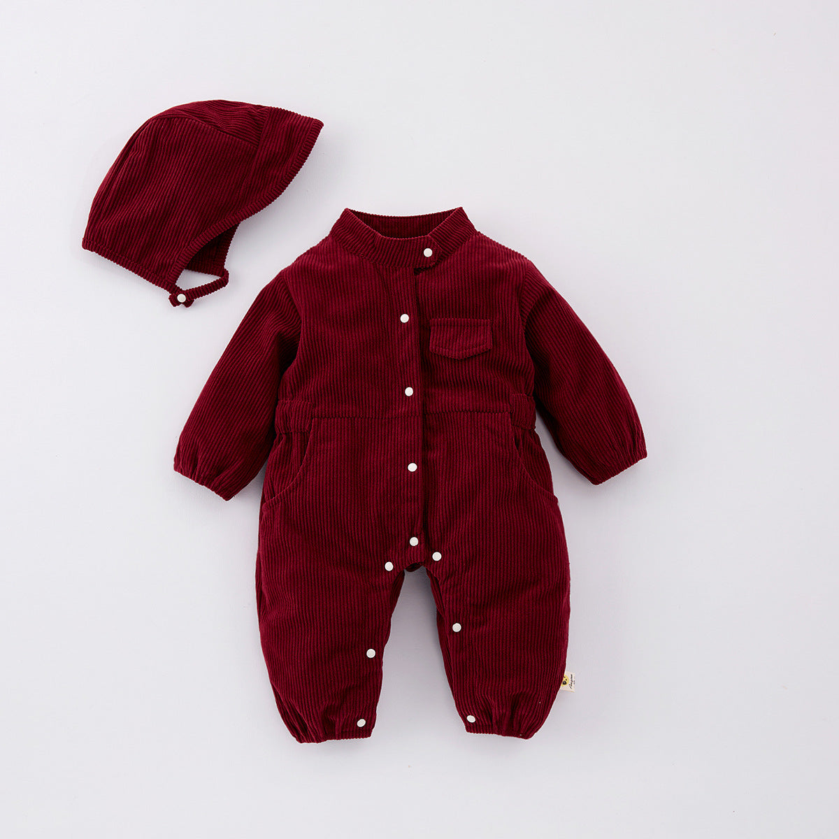 Baby Kid Girls Boys Solid Color Jumpsuits Wholesale 25022798