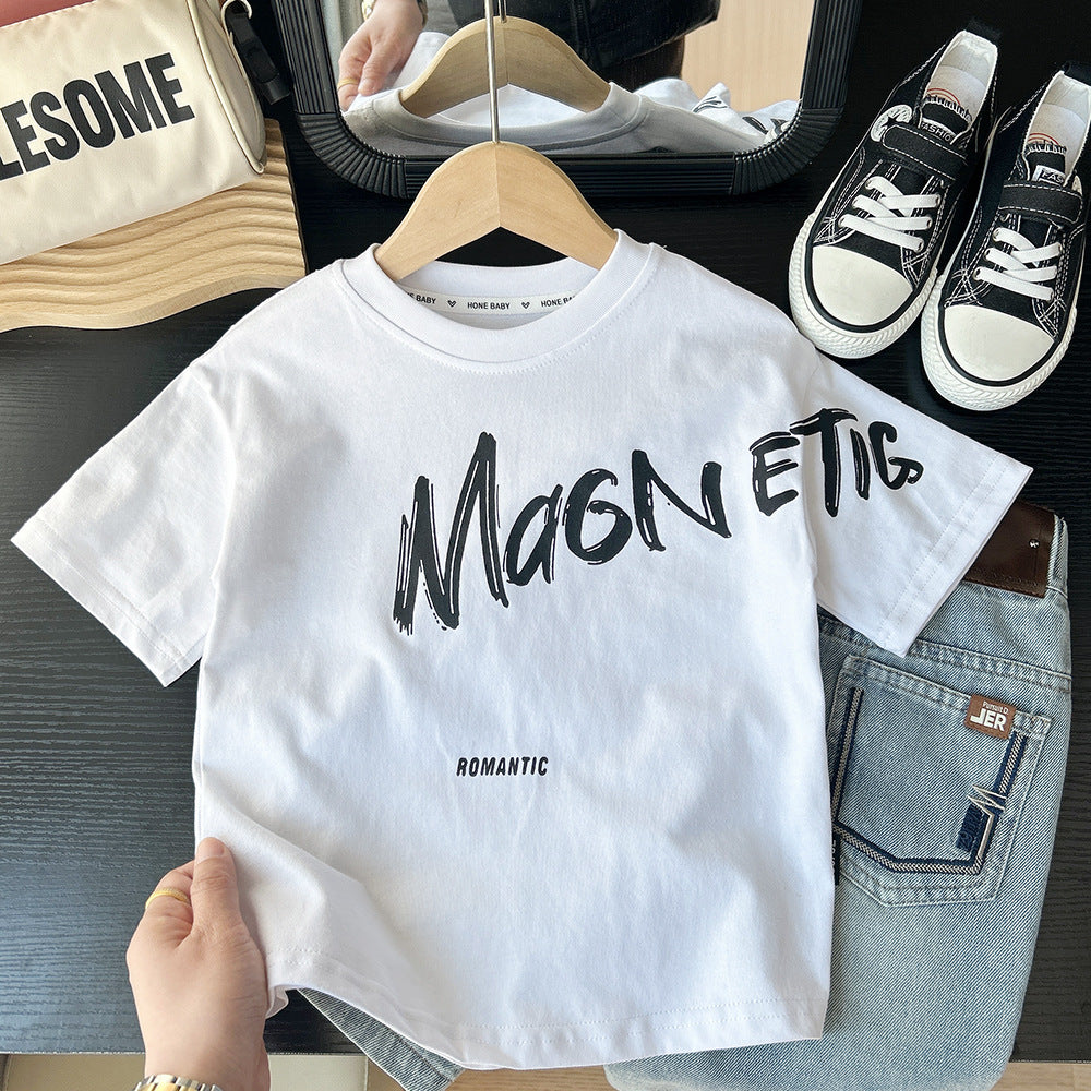 Baby Kid Boys Letters Tops Wholesale 25040301