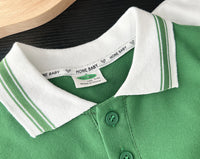 Load image into Gallery viewer, Baby Kid Boys Solid Color Cartoon Polo Shirts Wholesale 25040302

