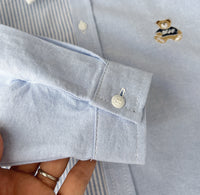 Load image into Gallery viewer, Baby Kid Boys Solid Color Striped Shirts Wholesale 25040303
