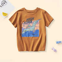 Load image into Gallery viewer, Kid Boys Letters Cartoon Print Tops Wholesale 250403116
