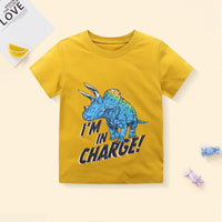 Load image into Gallery viewer, Kid Boys Letters Animals T-Shirts Wholesale 250403119
