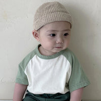 Load image into Gallery viewer, Baby Kid Girls Boys Color-blocking Tops Wholesale 25040312
