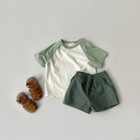 Load image into Gallery viewer, Baby Kid Girls Boys Color-blocking Tops Wholesale 25040312
