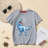 Load image into Gallery viewer, Kid Boys Dinosaur Animals Car Print T-Shirts Wholesale 250403121
