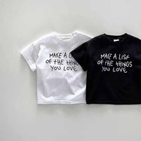 Load image into Gallery viewer, Baby Kid Girls Boys Letters Tops Wholesale 25040313
