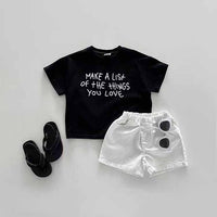 Load image into Gallery viewer, Baby Kid Girls Boys Letters Tops Wholesale 25040313

