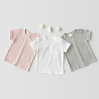 Load image into Gallery viewer, Baby Kid Girls Boys Solid Color T-Shirts Wholesale 25040314
