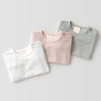 Load image into Gallery viewer, Baby Kid Girls Boys Solid Color T-Shirts Wholesale 25040314
