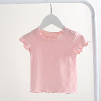 Load image into Gallery viewer, Baby Kid Girls Solid Color T-Shirts Wholesale 25040317
