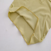 Load image into Gallery viewer, Baby Kid Girls Solid Color Muslin&amp;Ribbed T-Shirts Wholesale 25040318
