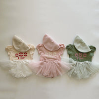 Load image into Gallery viewer, Baby Kid Girls Flower Print Tops Wholesale 25040319
