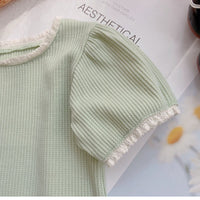 Load image into Gallery viewer, Baby Kid Girls Solid Color Tops Wholesale 25040320
