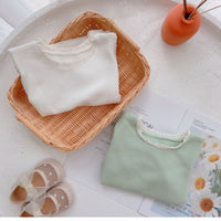 Load image into Gallery viewer, Baby Kid Girls Solid Color Tops Wholesale 25040320
