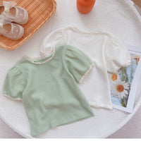 Load image into Gallery viewer, Baby Kid Girls Solid Color Tops Wholesale 25040320

