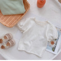 Load image into Gallery viewer, Baby Kid Girls Solid Color Tops Wholesale 25040320
