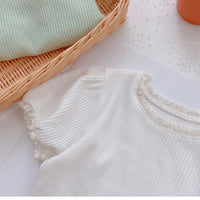 Load image into Gallery viewer, Baby Kid Girls Solid Color Tops Wholesale 25040320
