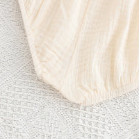 Load image into Gallery viewer, Baby Kid Girls Boys Solid Color Muslin&amp;Ribbed Shorts Wholesale 25040322
