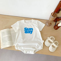 Load image into Gallery viewer, Baby Girls Letters Rompers Wholesale 25040324
