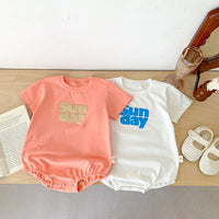Load image into Gallery viewer, Baby Girls Letters Rompers Wholesale 25040324
