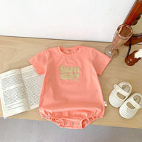 Load image into Gallery viewer, Baby Girls Letters Rompers Wholesale 25040324
