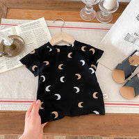 Load image into Gallery viewer, Baby Kid Girls Boys Galaxy Print T-Shirts Wholesale 25040326
