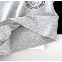 Load image into Gallery viewer, Baby Kid Girls Boys Solid Color Cartoon Print T-Shirts Wholesale 25040331
